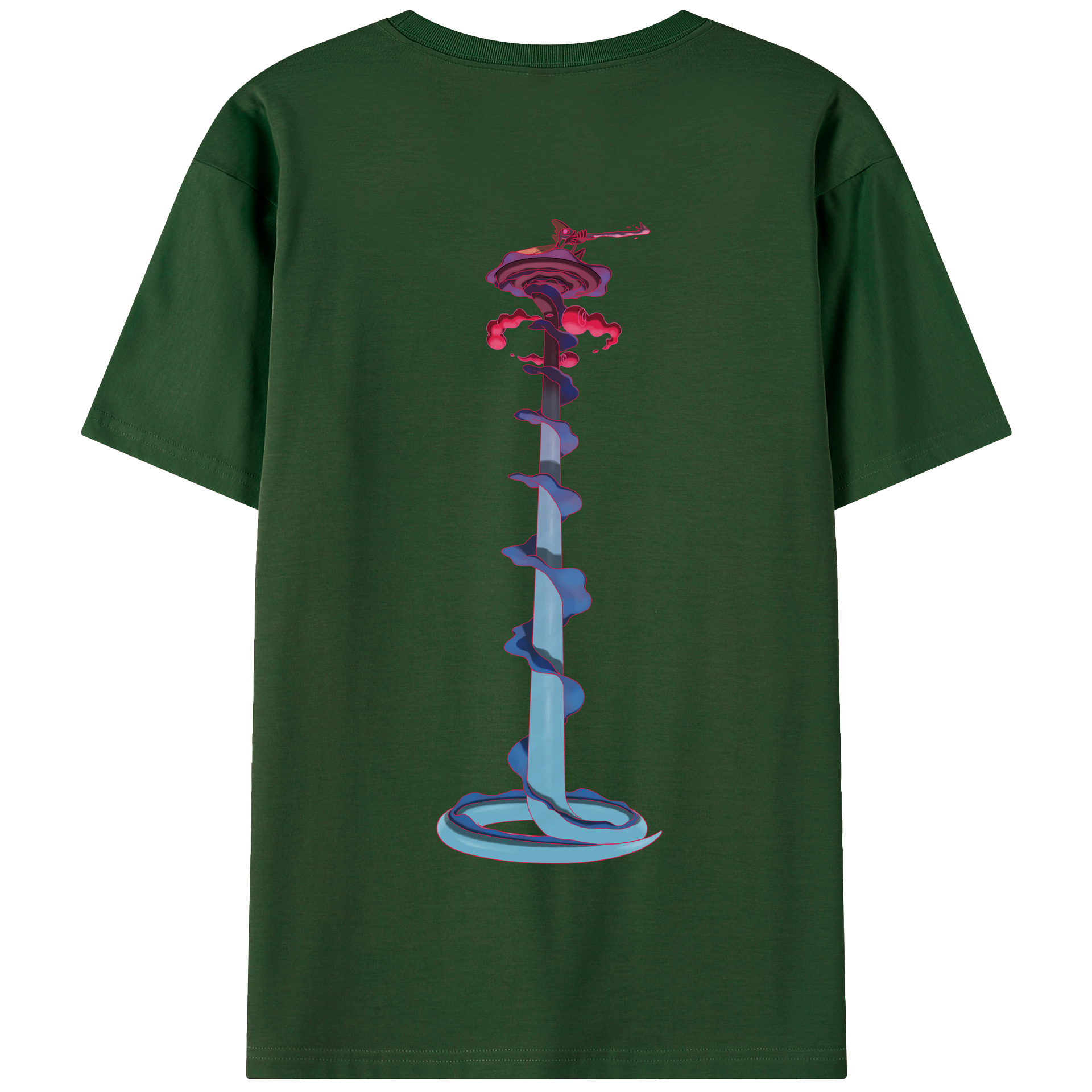 （画像用） ポケットモンスター Pokémon 綿100％半袖Tシャツ（背面プリント）